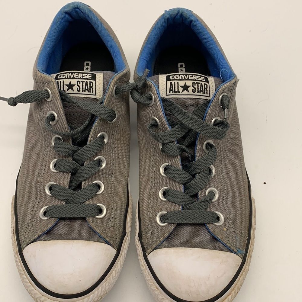 Converse All Star sneakers with blue trim